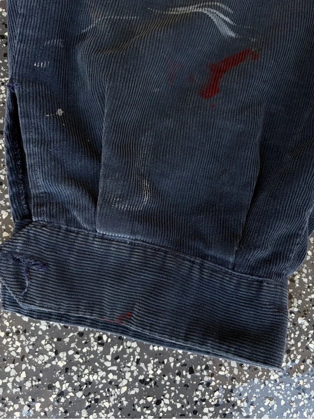 Sailor Navy Blue Corduroy Bottoms